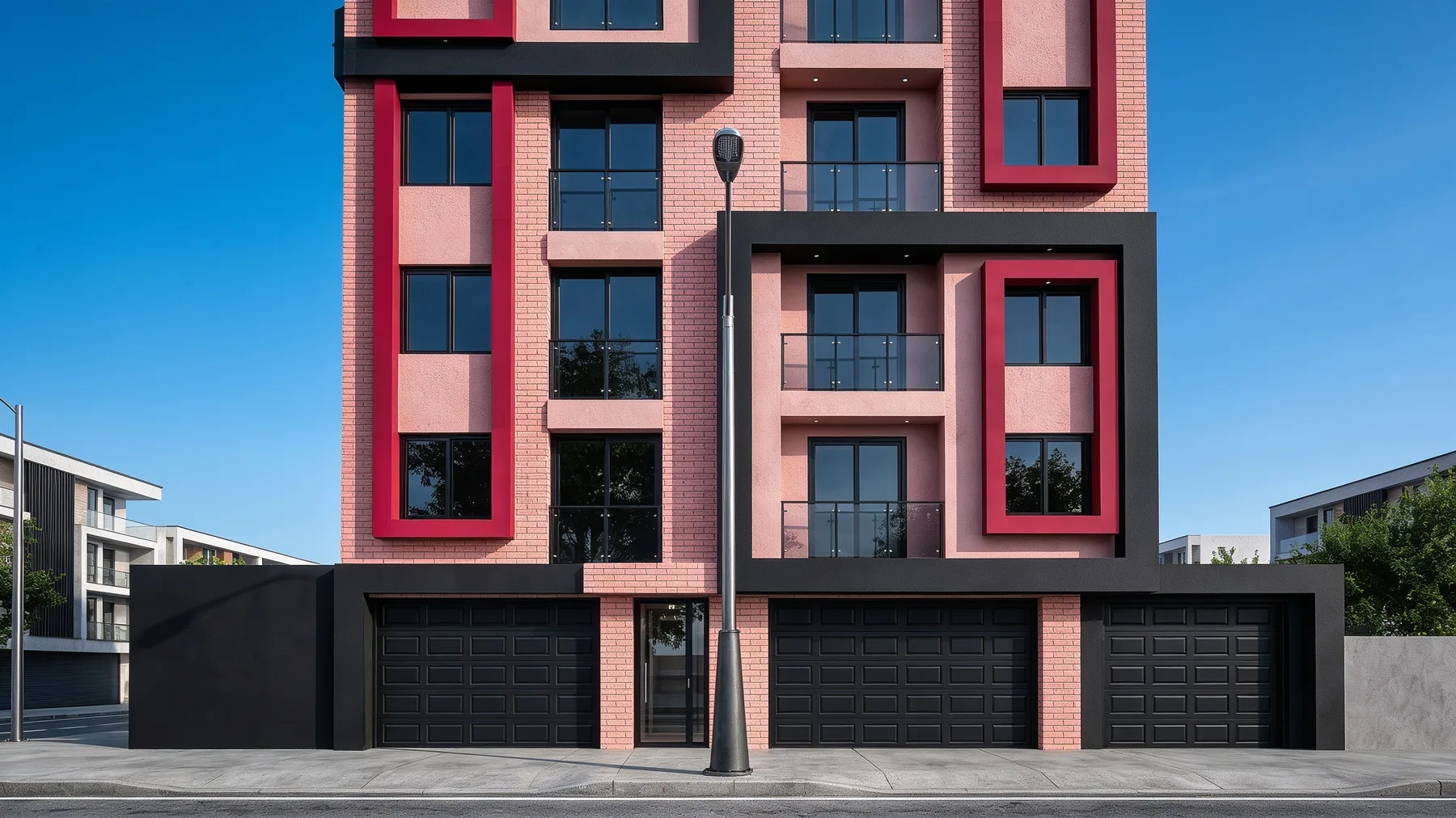 Fachada de proyecto Corona